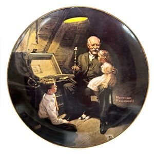 Norman Rockwell Limited edition plate